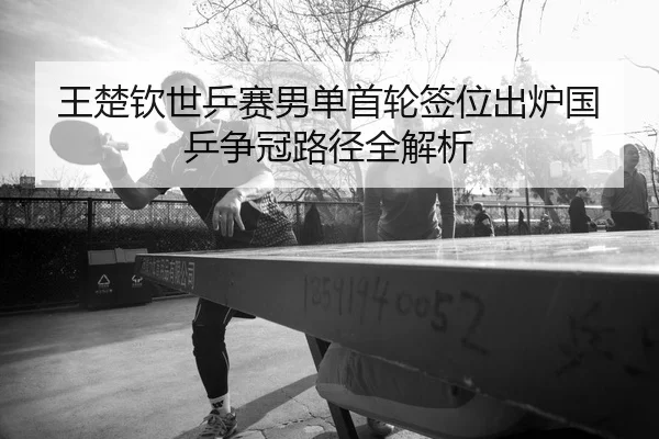 王楚钦世乒赛男单首轮签位出炉国乒争冠路径全解析 | aiyouxi