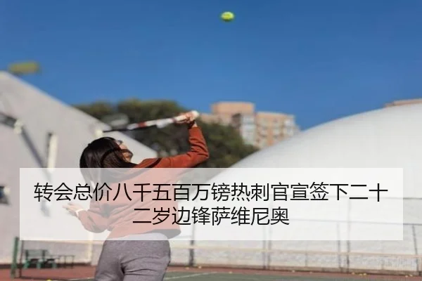 转会总价八千五百万镑热刺官宣签下二十二岁边锋萨维尼奥 | aiyouxi